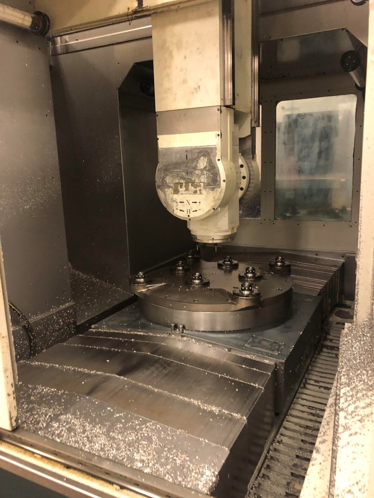 Promac Zephyr VTR-D 5-Axis VMC, Machine ID: 8620